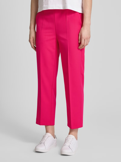 Kaffe Regular Fit Stoffhose mit verkürztem Schnitt Modell 'SAKURA' Pink 4