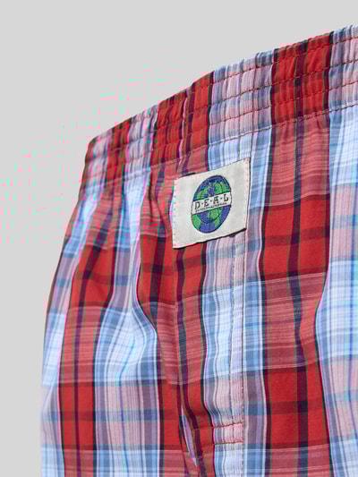 Deal Boxershort met elastische band en labelpatch Rood - 2