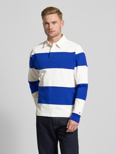 Tommy Hilfiger Sweatshirt mit Polokragen Royal 4