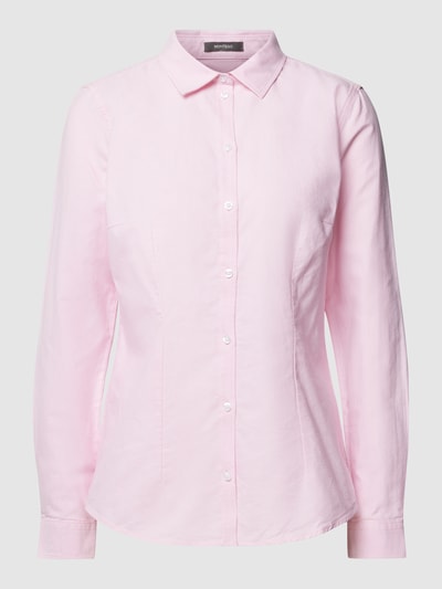 Montego Overhemdblouse in effen design Rosé - 2