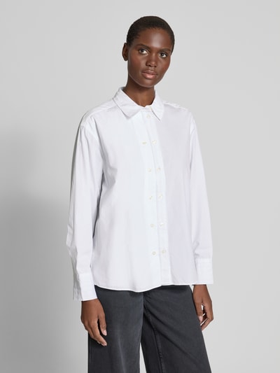 Samsøe Samsøe Regular Fit Hemdbluse mit Knopfleisten Modell 'SALASA' Weiss 4