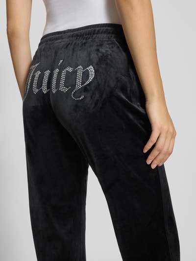 Juicy Couture Track Pants mit Reißverschlusstaschen Modell 'TINA' Black 3
