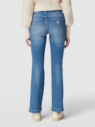 Guess Bootcut jeans met labeldetail, model 'SEXY' Lichtblauw - 5