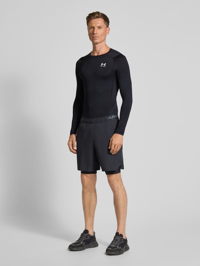 Under Armour Longsleeve mit Rundhalsausschnitt und Logo Black 1