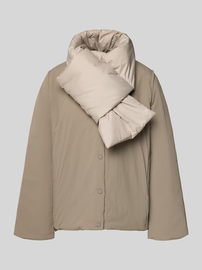 ECOALF Reversible Jacke mit abnehmbarem Kragen Modell 'GERES' Sand 2