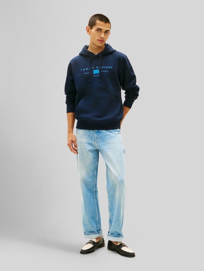 Tommy Hilfiger Regular Fit Hoodie mit Logo-Print Marine 1