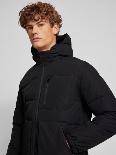 Jack & Jones Gewatteerd jack met ritszakken, model 'OTTO' Zwart - 3