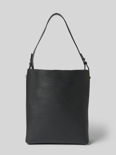 Marc O'Polo Hobo Bag aus genarbtem Rindsleder Black 4