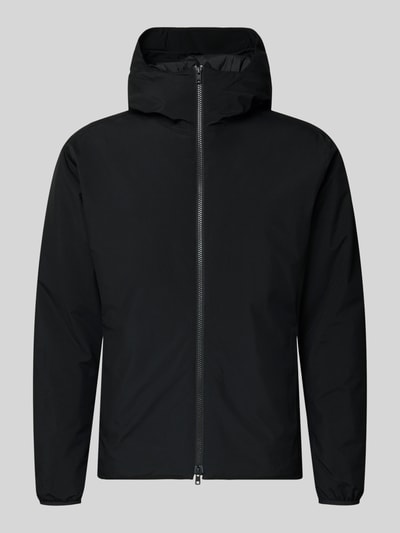 SCANDINAVIAN EDITION Regular Fit Jacke mit Zweiwege-Reißverschluss Modell 'Nimbus' BLACK 2