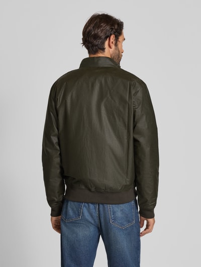 Barbour Regular Fit Wachsjacke aus reiner Baumwolle Oliv 5