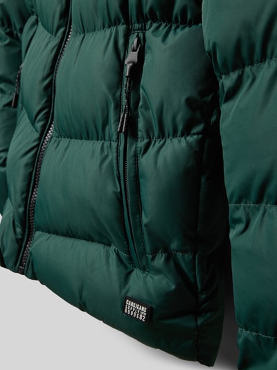 CARS JEANS Kurtka pikowana z kapturem model ‘HEYWARD’ Ciemnozielony 2