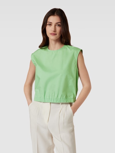 JAKE*S STUDIO WOMAN Korte blousetop met V-hals Lichtgroen - 4