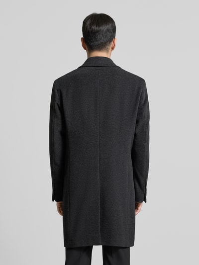 Strellson Regular Fit Wollmantel mit Kaschmir-Anteil Modell 'ADRIA 3.0' Anthrazit 5