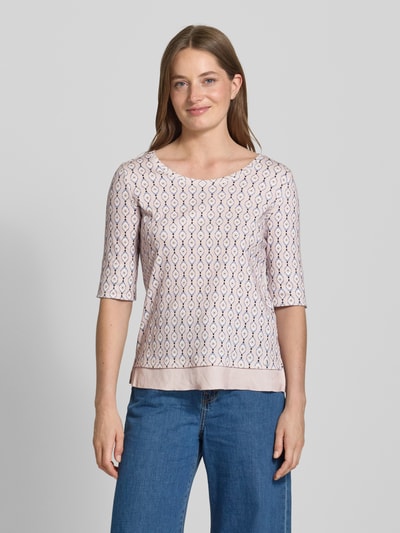 Marc Cain T-Shirt mit 1/2-Ärmel Kitt 4