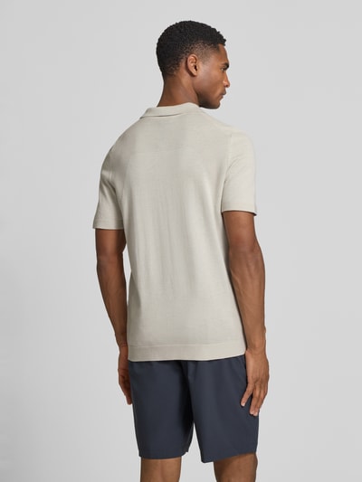 BOSS Green Poloshirt mit Logo Detail Sand 5