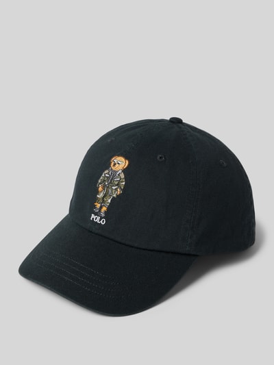 Polo Ralph Lauren Basecap mit Motiv- und Label-Stitching Black 1