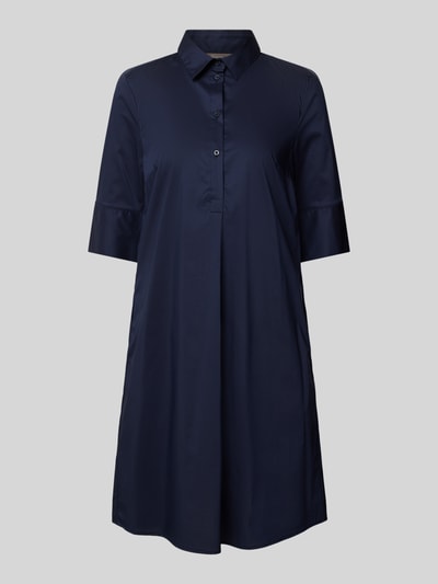 Christian Berg Woman Selection Knielange jurk met korte knoopsluiting Marineblauw - 2