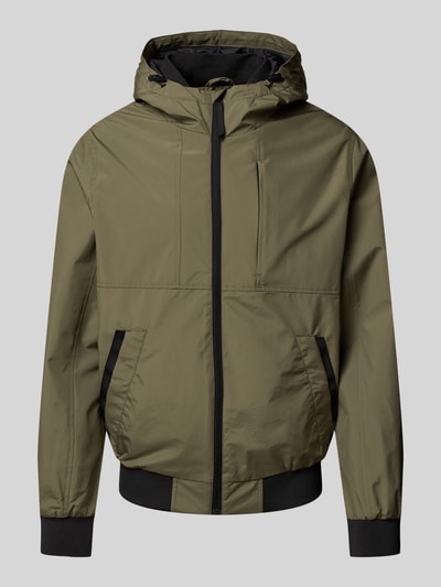 CARS JEANS Windbreaker mit Kapuze Modell 'YXAM' Khaki 2