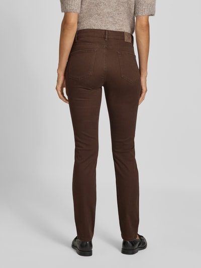 Brax Straight Fit Jeans im 5-Pocket-Design Modell 'STYLE.SHAKIRA' Dunkelbraun 5