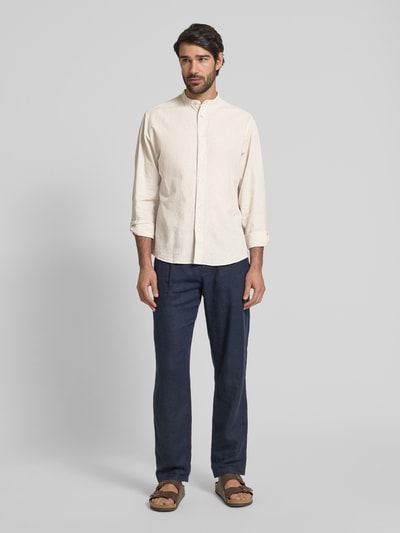 SELECTED HOMME Vrijetijdsoverhemd met knoopsluiting, model 'REGNEW' Offwhite - 1