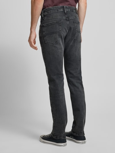 Tommy Jeans Slim fit jeans in 5-pocketmodel, model 'SCANTON' Zwart - 5