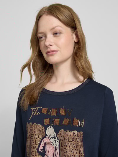 Betty Barclay Bluzka z rękawem o dł. 3/4 Granatowy 3