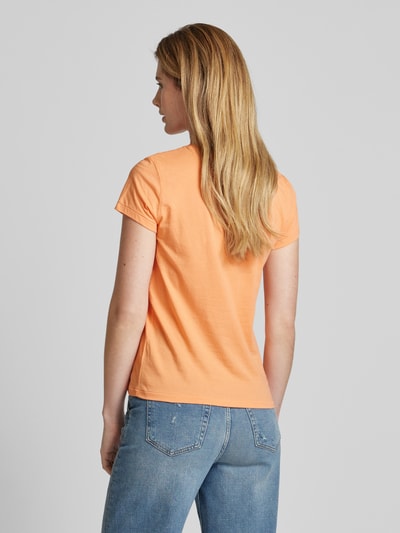 Polo Ralph Lauren T-shirt met logostitching Oranje - 5