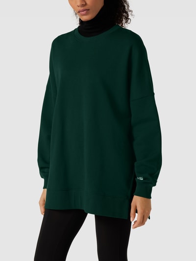 Marc O'Polo Oversized Sweatshirt mit Statement-Stitching Dunkelgruen 4