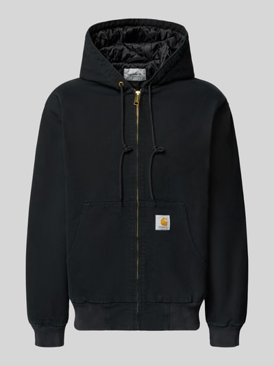 Carhartt Work In Progress Bomberjacke mit gefütterter Kapuze Modell 'OG Active Jacket' Black 2