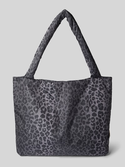 STUDIO NOOS Handtasche mit offenem Hauptfach Modell 'Antra' Anthrazit 4