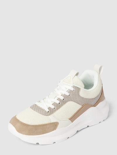 BULLBOXER Sneakersy z dopasowanym kolorystycznie obszyciem Różowy 2
