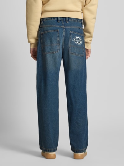 Dickies Baggy fit jeans in 5-pocketmodel, model 'HILHAM' Jeansblauw - 5