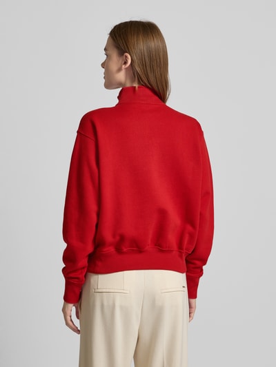 Polo Ralph Lauren Sweatshirt mit Stehkragen Rot 5