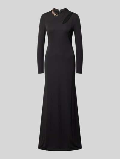 Lauren Ralph Lauren Maxikleid mit Cut Out Modell 'ACCORSA' Black 1