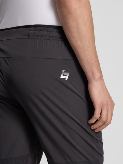 EA7 Emporio Armani Stoffen broek met elastische band Zwart - 3