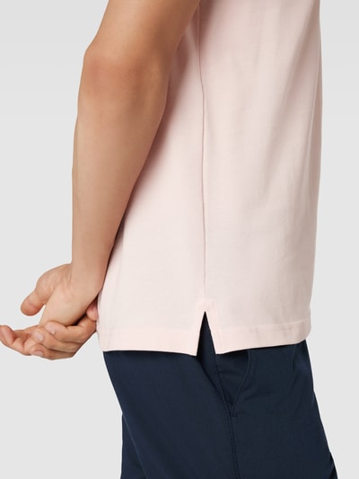 Gant Poloshirt mit seitlichen Schlitzen Modell 'SHIELD' Rosa 3