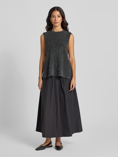 s.Oliver BLACK LABEL Regular Fit Pullunder mit Woll-Anteil Anthrazit 1