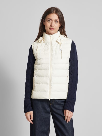 Polo Ralph Lauren Bodywarmer met labelstitching Ecru - 4