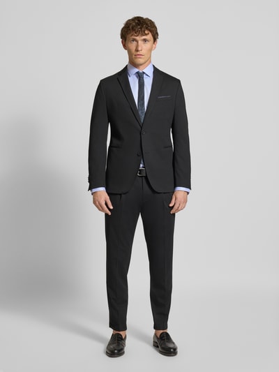 Christian Berg Men Regular fit zakelijk overhemd met kentkraag Bleu - 1