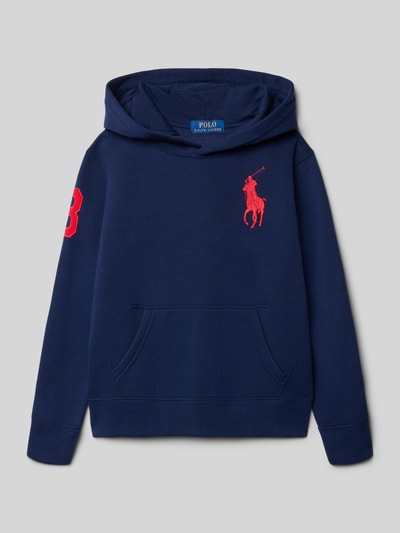 Polo Ralph Lauren Teens Hoodie mit Logo-Stitching Marine 1