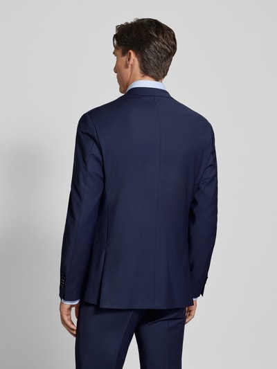 Cinque Slim fit pak met paspelzak op de borst, model 'soda' Marineblauw - 5