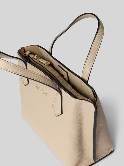 VALENTINO BAGS Torebka z detalem z logo Écru 4