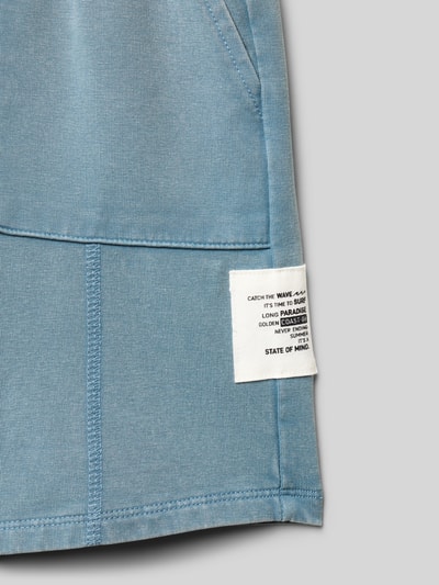 Name It Sweatshorts met steekzakken, model 'FOLMER' Bleu - 2