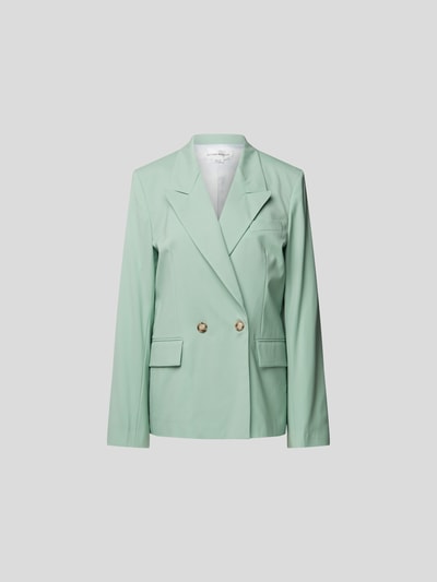 Victoria Beckham Blazer mit Reverskragen Mint 2