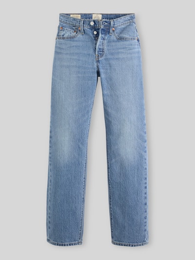 Levi's® 300 straight fit jeans van katoenmix Lichtblauw - 2