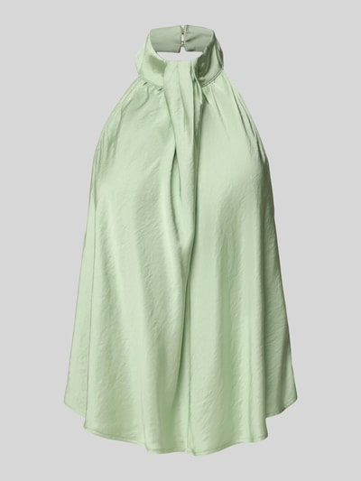 mbyM Blusentop mit Neckholder Modell 'Zuzela' Schilf 2