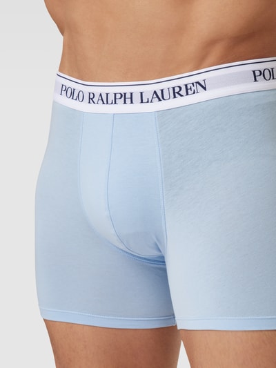 Polo Ralph Lauren Underwear Trunks mit elastischem Logo-Bund Modell 'BOXER BRIEF-3 PACK' Blau 3