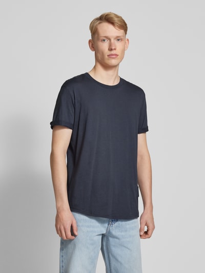 Calvin Klein Jeans T-Shirt mit Label-Patch Dunkelblau 4