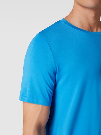 Skiny T-Shirt mit Label-Detail Modell 'Every Night In Mix & Match' Blau 3