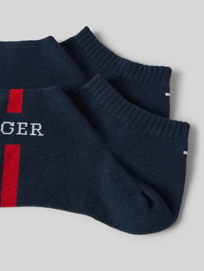 Tommy Hilfiger Socken mit Label-Print im 2er-Pack Marine 2